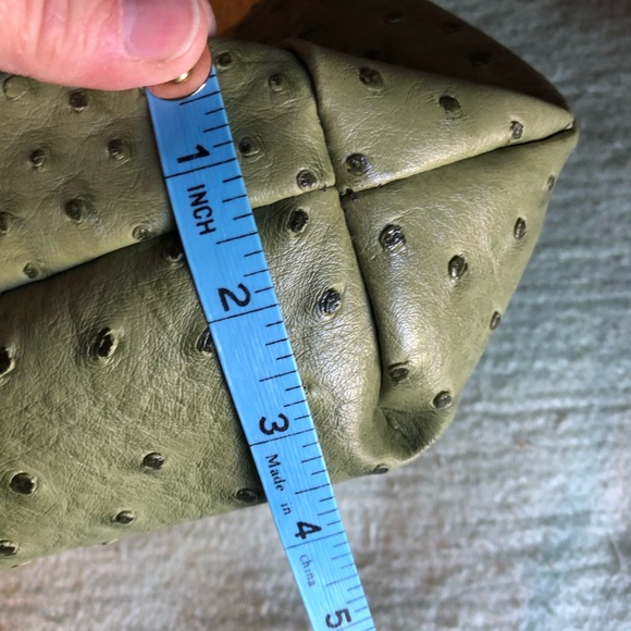 Green Ostrich Handbag - Picture 2 of 11